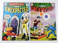 (2) UNEXPECTED DC COMICS SILVER AGE