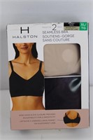 2PACK HALSTON WOMEN'S SEAMLESS BRAS SIZE XL
