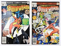 SPIDER-WOMAN #1 & #2 MARVEL COMICS
