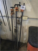 Pipe clamps - lgst 48"