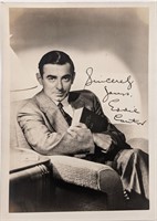 Eddie Cantor Signed Photo