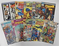 (10) MARVEL SPIDER-MAN COMIC BOOKS