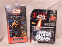 1998 Star Wars Episode 1 Battle Bags on card -