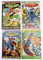 The Amazing Spider-Man Group of 4 (Marvel, 1972)