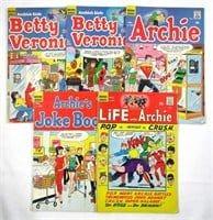 Archie-Related Comics Group of 5 (Archie, 1960's)