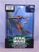 1998 Kenner Star Wars Stap & Battle Droid action