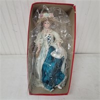 Porcelain Lady Doll by Gambina