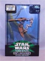 1998 Kenner Star Wars Stap & Battle Droid action