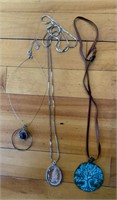 Lot Of 3 Vintage Unique Necklaces