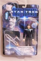 1996 Star Trek Commander Deanna Troi action