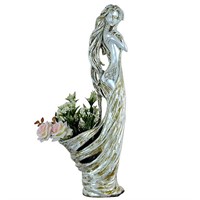 Ivory Lady Vase