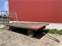 flat rack hay wagon