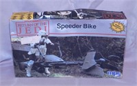 1983 Star Wars Speeder Bike model kit, unopened