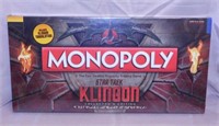 2011 Hasbro Star Trek Klingon Monopoly board