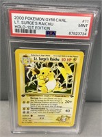 1st Edition Raichu PSA Pokemon Card