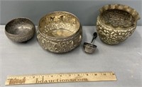 Southeast Asia & India Signed Bowls