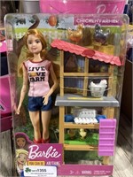 Chicken Farmer Barbie New