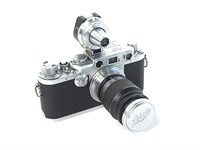 Leica D.R.P Leitz Germany Camera C. 1951 w Finder