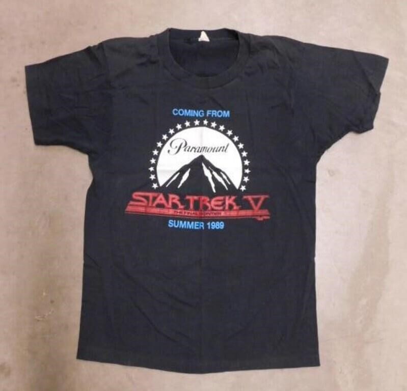1989 Star Trek movie t-shirt, size Medium -