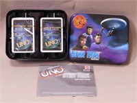 1999 Star Trek UNO card game in tin, sealed - 2