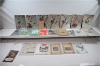 LARGE LOT OF CATALOGUES ETC: