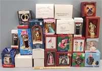 Character Christmas Ornaments Boxed Lot