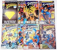 (9) DC COMICS SUPERMAN #501-#707 MIX