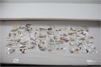 APPROX. 60 MOTHER OF PEARL SPINNERS & SPOONS: