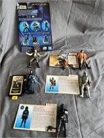 Star Wars Figurines Ft Luke Skywalker, Emperor