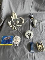 Star Wars Figurines Ft Millenium Falcon,more ships