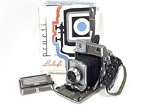 Linhof Technika Folding Camera 105mm Lens +