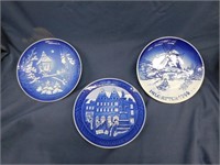 3 Bing & Grondahl Copenhagen porcelain collector