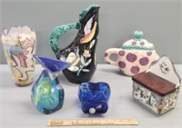 Art Glass & Studio Pottery Lot Collection