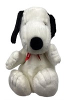 Vintage Snoopy Plush Puppet Doll 10" Tall Clean