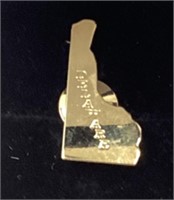 Vintage Avon Delaware Gold Tone Tie Pin
