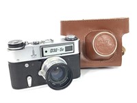 1970s Soviet 35mm Camera Fed 5V Olympics f/Repair