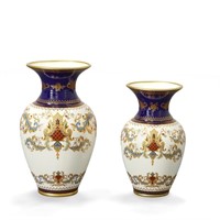 Royal Porcelain Vases Set of 2