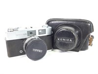 Konica Auto S2 Camera w 45mm Lens f/ Parts, Repair