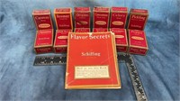 1930 Schilling Flavor Secrets Book & (12) Spices