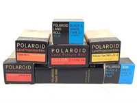 6 Boxes Polaroid Film & Box of 13 Mounts