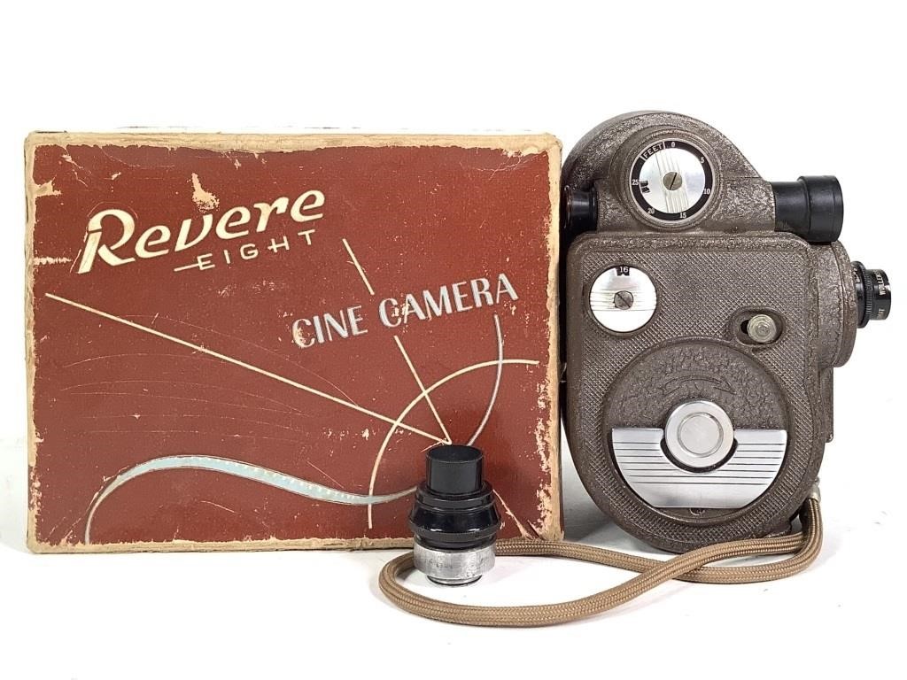 Revere Eight Cine Camera in Original Box