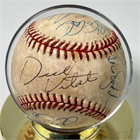 Dick Vitale Autographed Baseball
