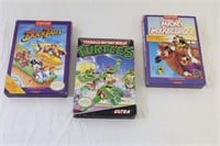 1980's Nintendo Games - TMNT, Mickey, Duck Tales