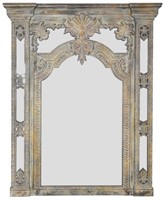 Baroque Grandeur Overmantel Mirror