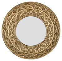 Grand Carved Mirror 44"W x 55.5"H-Gold