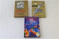 1980's Nintendo Games - Tetris, Zelda, Link