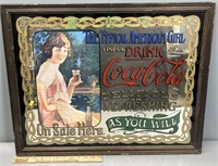 Coca-Cola Coke Advertising Mirror