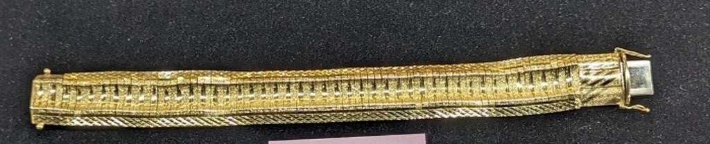 14K Gold 31.3g Bracelet