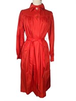 Trigere Red Coat