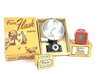 Whittaker Pixie Flash Camera, Strap, Viewer Boxed